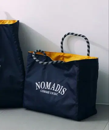 NOMADIS SAC2 WIDETOTE BABYLONE 네이비 x 오렌지