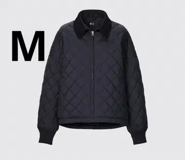 [ 완판템 ] UNIQLO:C 퍼프 테크 블루종 M 블랙