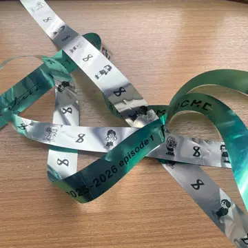 timelesz 은색 테이프 낙하물 풀 1개 타임레스 FAM 교세라 돔