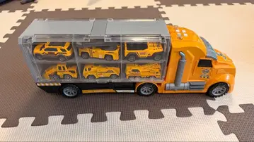 오렌지 트레일러 미니카 세트