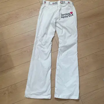 르꼬끄 스포르티브 여성 팬츠 사이즈 9 화이트