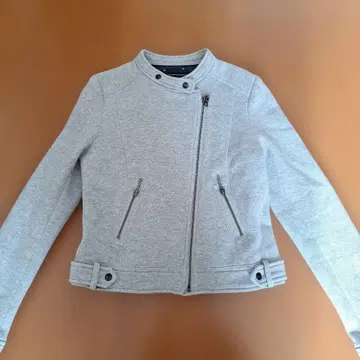 agnes b. 그레이 집업 숏 자켓 TU 사이즈