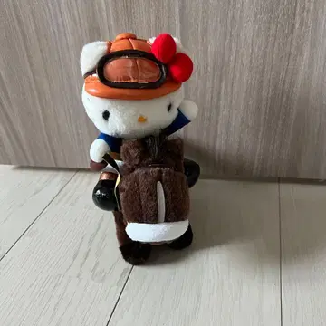 헬로키티 기수 봉제 인형 약 20cm hello kitty
