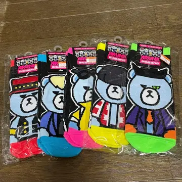 BIGBANG KRUNK 삭스 5개 세트 + 포토 카드