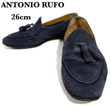 [새상품급] 안토니오 루포 벨지안 태슬 스웨이드 네이비 스페인산