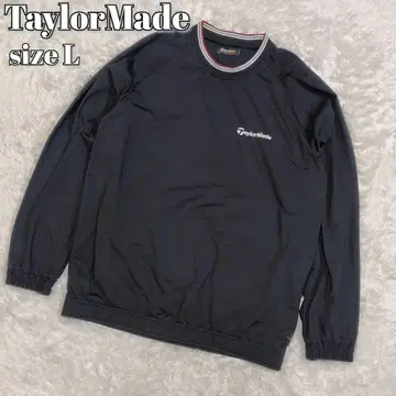 TaylorMade 테일러메이드 둥근넥 골프웨어 긴팔 블랙