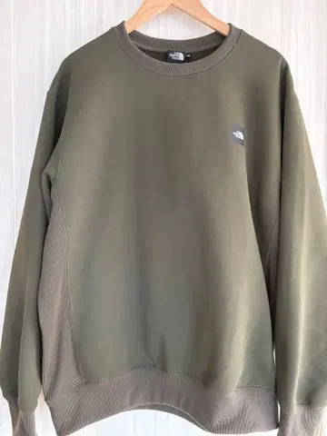 THE NORTH FACE 남성용 스퀘어 로고 크루 맨투맨