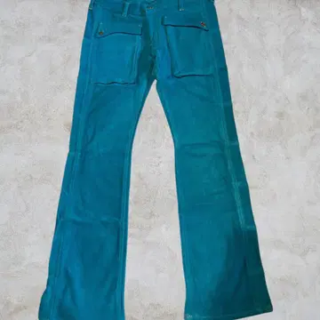 레어 Mash 매쉬 플레어 기모 팬츠 블루 계열