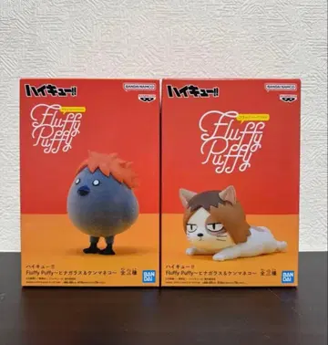 하이큐 fluffy puffy ~히나 유리 & 켄마 고양이~ 세트