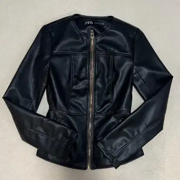 [ 새상품급 ] ZARA 자라 라이더 자켓 가죽 자켓 자켓