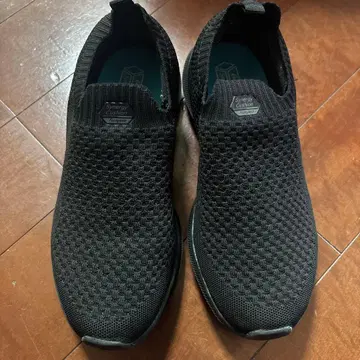 스니커즈 슬립온 워킹화 경량 발볼 넓은 25cm 거의 미사용