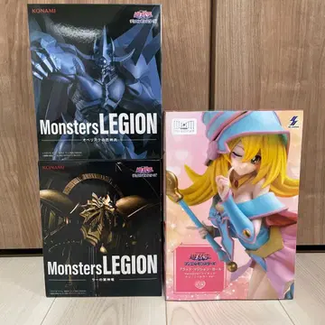 즉시 구매 가능합니다 미개봉 새상품 KONAMI 유희왕 피규어 3개 세트