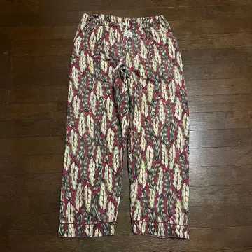 TAKEO KIKUCHI 패턴 프린트 이지 팬츠 y2k