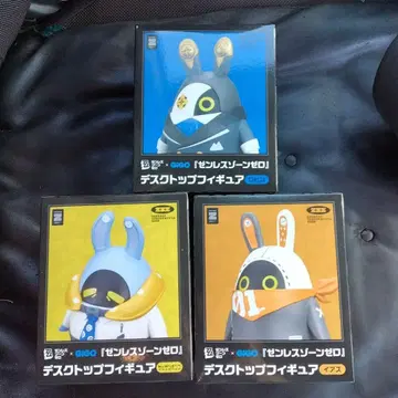 GiGO 젠리스 존 제로 데스크탑 피규어 3종 컴프