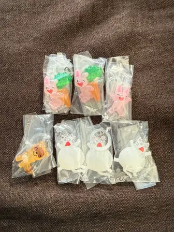 논탄 메지루시 액세서리 논탄 토끼 씨 너구리 씨