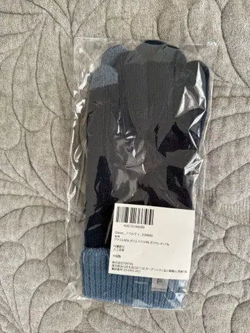 TENTIAL 장갑 다크 블루 라이트 블루 니트