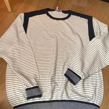 WAGIIE SPORT 스트라이프 긴팔 티셔츠