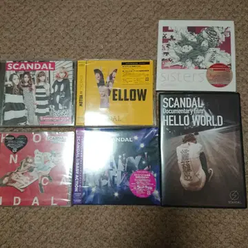 SCANDAL CD Blu-ray 세트