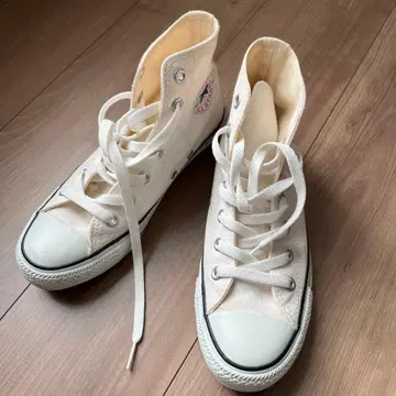 CONVERSE ALL STAR 화이트 하이컷 여성용 235