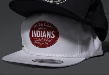 새상품 Tokyo Indians MC ID-AC 05 캡 화이트 빨간색