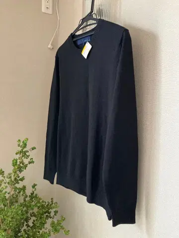 [미사용 새상품] JOSEPH ABBOUD 니트 스웨터 블랙 L사이즈