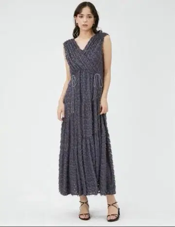 FRAY I.D 프린지 자카드 카슈쿨 원피스 00 사이즈