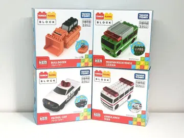 토미카 프라레일 불도저 산악 구조 경찰차 구급차 미개봉 새상품