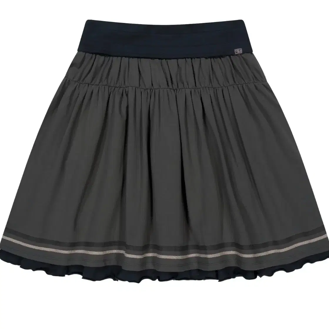 Koiseio Double Shirring Skirt, Gray, Size 1 on Bunjang Global Site.