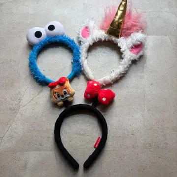 USJ 캐릭터 머리띠 2개 세트