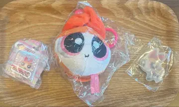 파워퍼프걸 블로섬 페이스 봉제 인형 아크릴 스탠드 블리스터 참