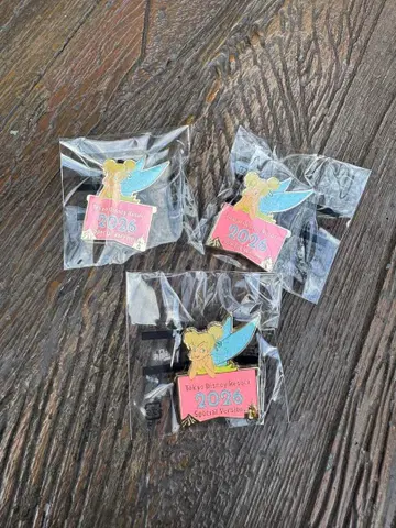 도쿄 디즈니 리조트 정글 카니발 설날 핀 배지 (기간 한정) 3개