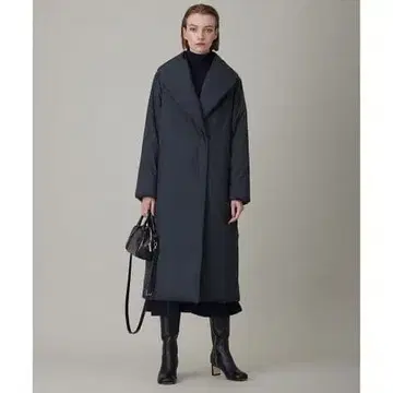 ADS 다운 숄카라 코트