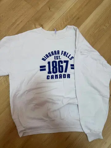 나이아가라 폭포 크루넥 맨투맨