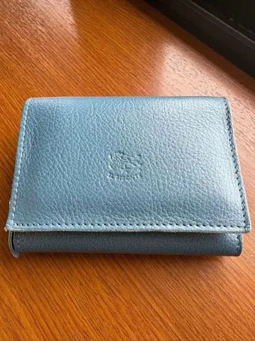 일비종떼 3단 폴더형 지갑 레어 블루 데님