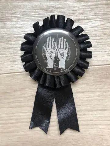 [ 미사용 ] sukekiyo 로제트 배지 캔배지