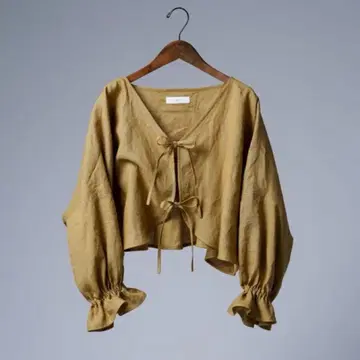 [wafu] 린넨 볼레로 조안 미엘