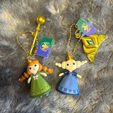 겨울왕국 캡슐 토이 안나 엘사