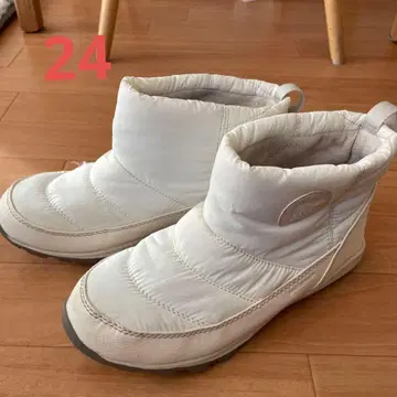 SOREL 방수 숏부츠 화이트