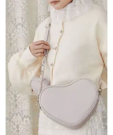 merry jenny 더블 하트 숄더백