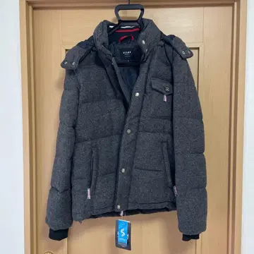 빔즈 하트 [ 택 포함 새상품 ] 그레이 다운 자켓 M 사이즈