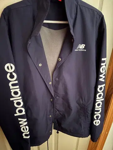 뉴발란스 네이비 나일론 자켓 L