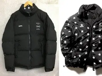 FCRB 방한 스타 올 패턴 리버서블 다운 자켓