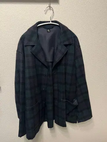 캡틴선샤인 체크 무늬 자켓