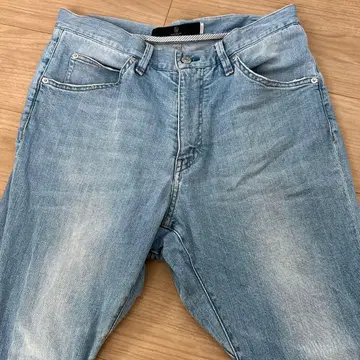 유나이티드 애로우즈 데님 L 사이즈 라이트 블루 청바지