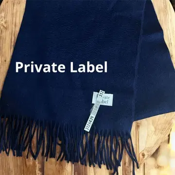 Private Label 네이비 머플러