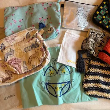 UDORIC 파우치 세트 다채로운 디자인