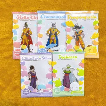 드래곤볼 슈퍼히어로 미니 아크릴 스탠드 5종 세트