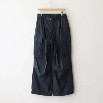 ANOTHEROFFICE Parachute Belted Pants