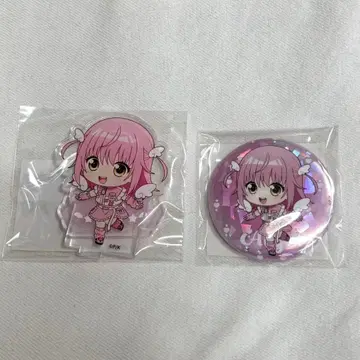 수호캐릭터! 라쿠텐 컬렉션 아크릴 스탠드 & 캔뱃지 세트