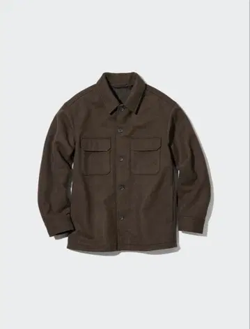 유니클로 U 오버 셔츠 자켓 xl